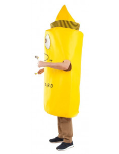 Disfraz Bote de Mostaza adulto 2