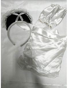 Set limpiadora sexy blanco 2