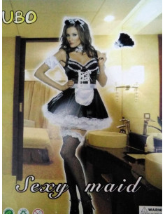 Set limpiadora sexy blanco