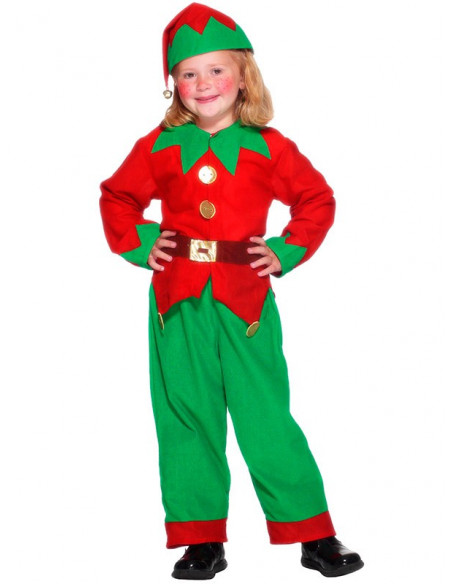 Disfraz Elfo infantil para niña