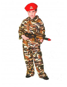 Disfraz de Militar infantil