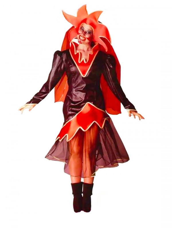 Disfraz de mujer diablo