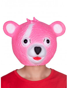 Máscara Fortnite oso rosa