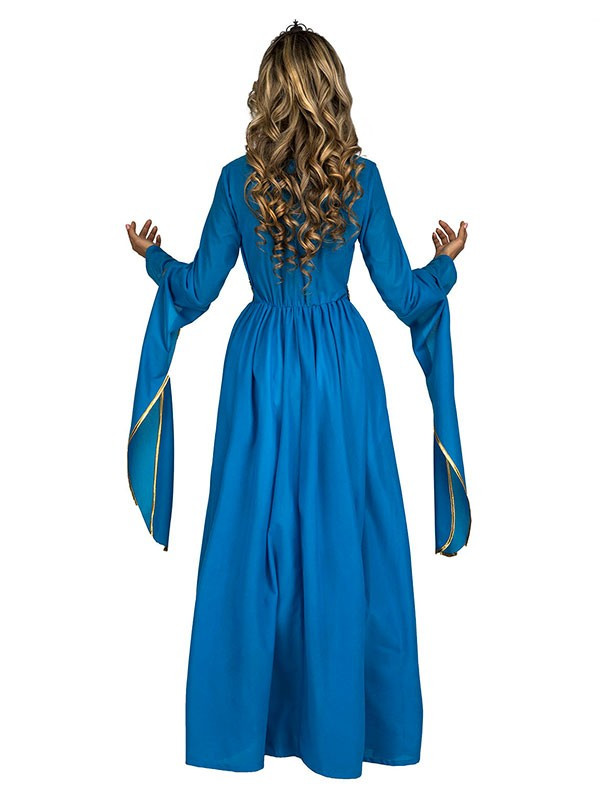 Disfraz dama medieval azul