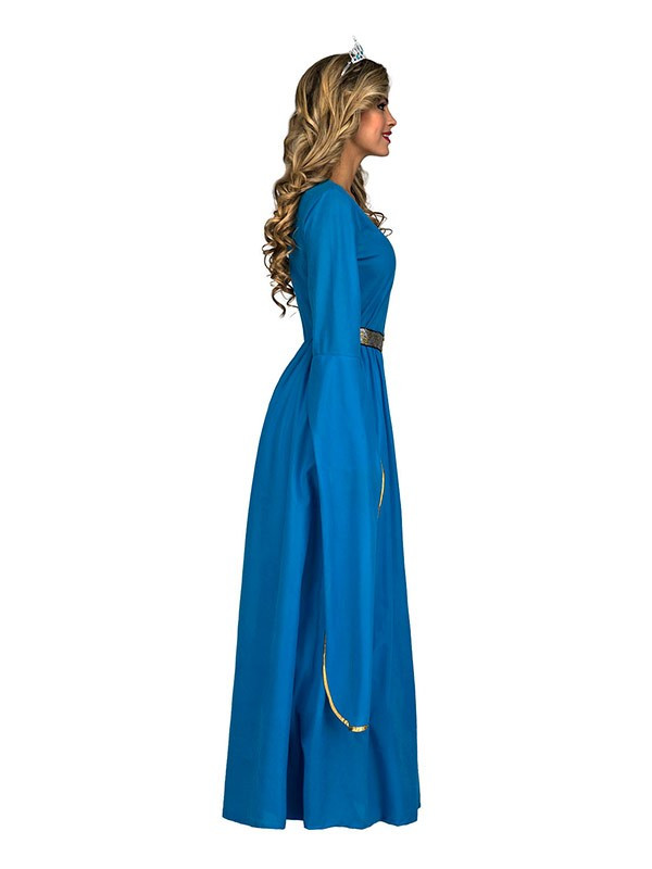 Disfraz dama medieval azul