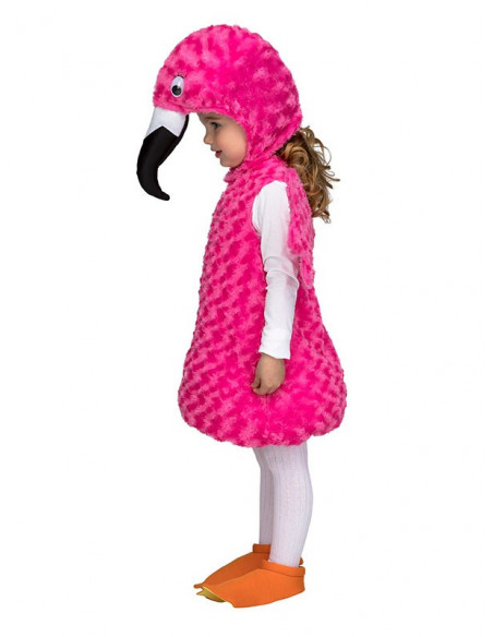 Disfraz de flamenco infantil perfil