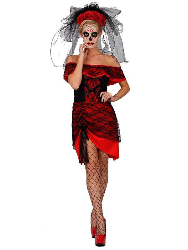 Disfraz Día de los Muertos para mujer