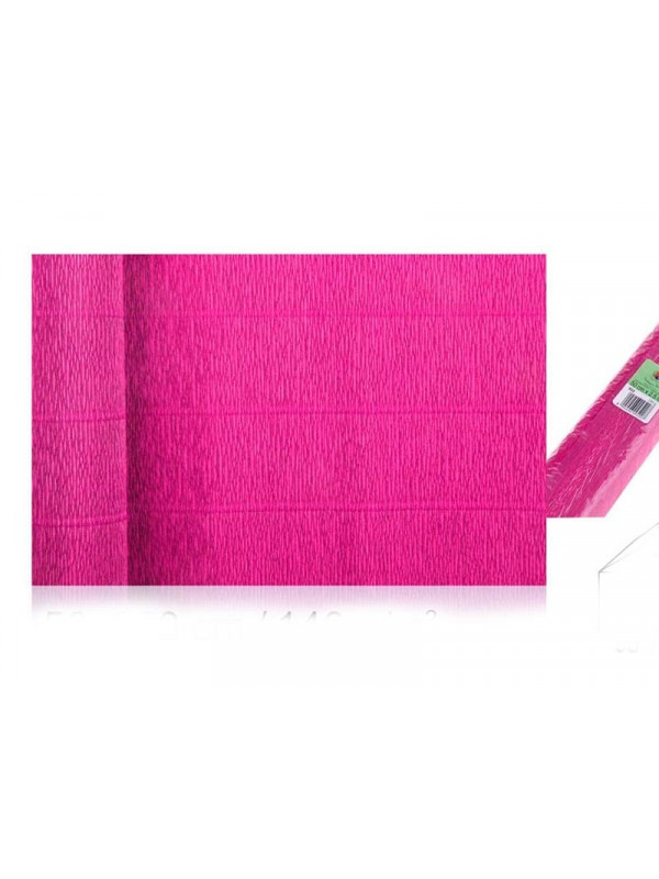 Papel Crepé para manualidades fucsia