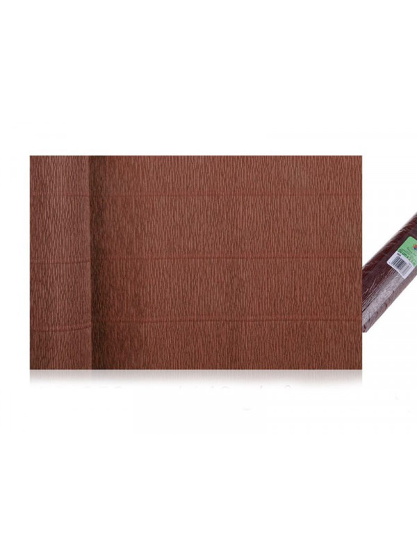 Papel Crepé para manualidades marrón