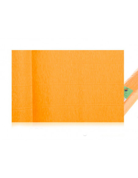Papel Crepé para manualidades naranja
