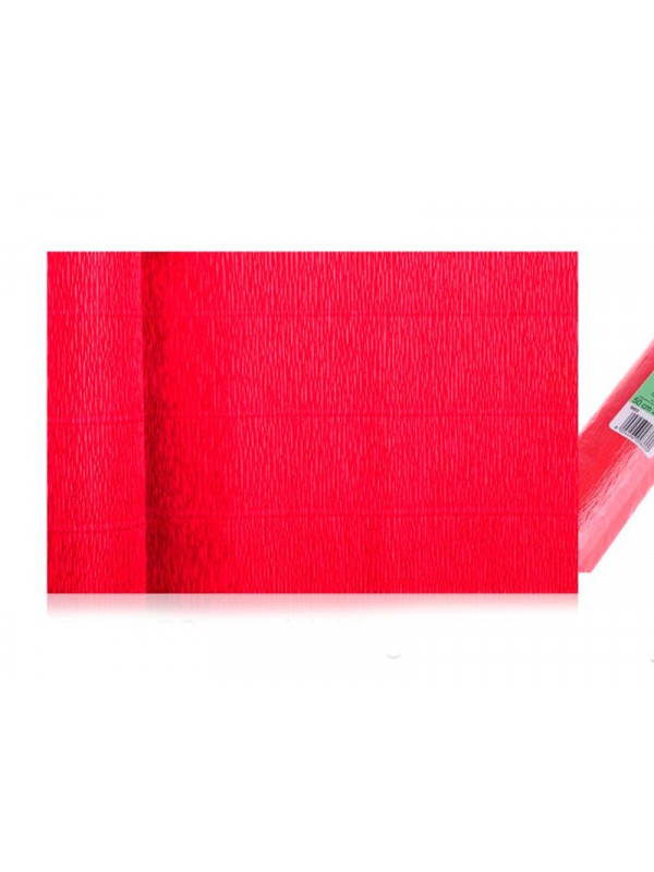 Papel Crepé para manualidades rojo