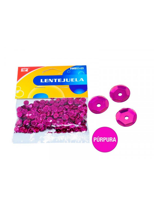 Lentejuelas en bolsitas