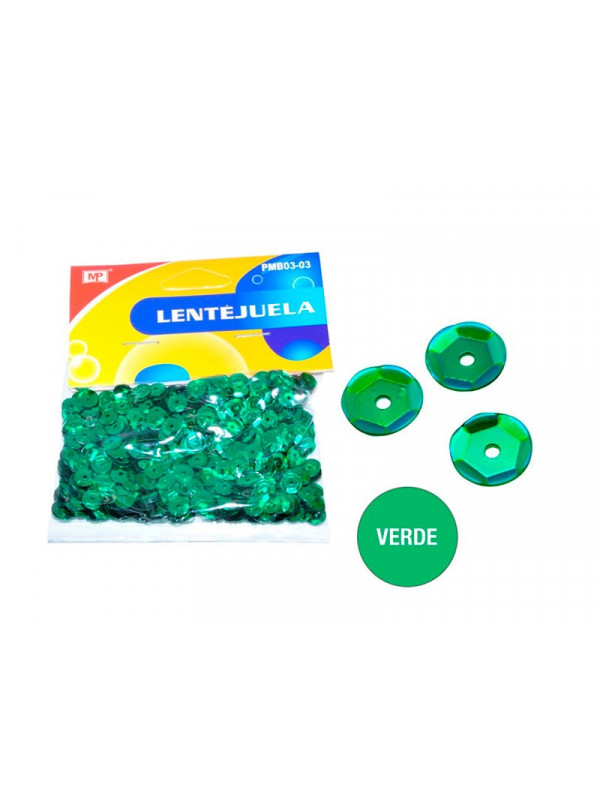 Lentejuelas en bolsitas