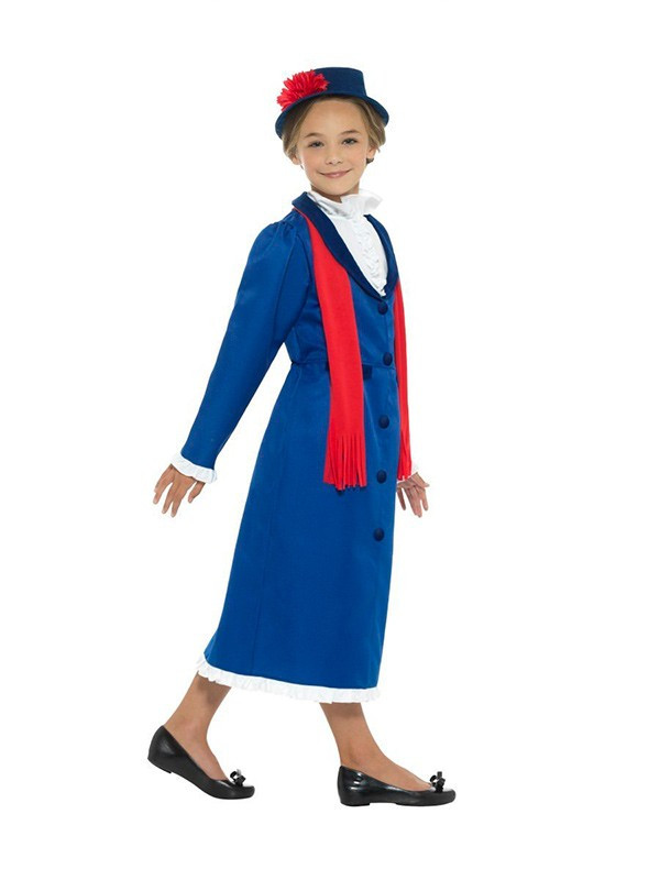 Disfraz Mary Poppins para niña perfil