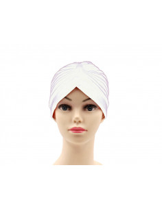 Turbante dama blanco