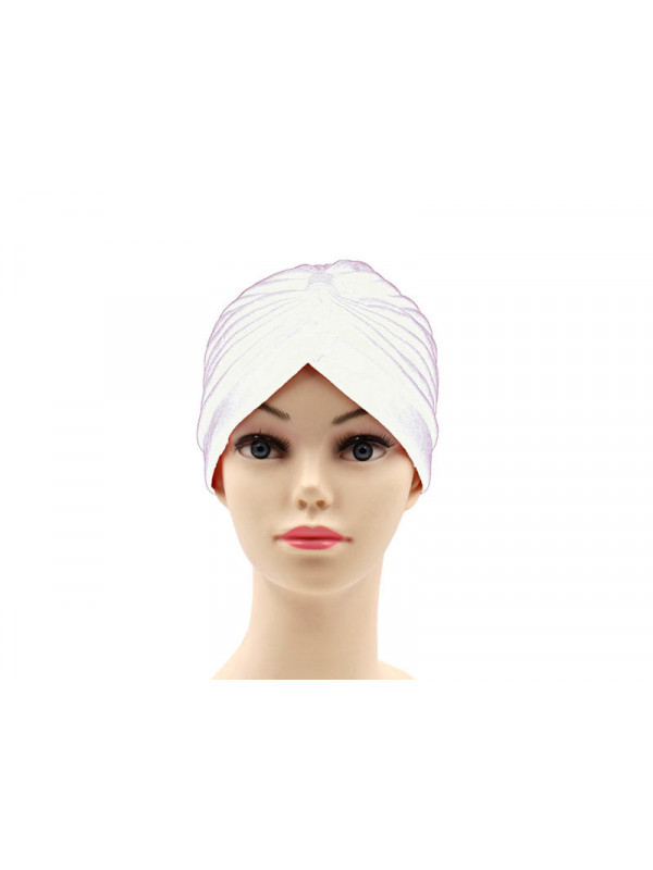 Turbante dama blanco