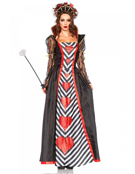 Disfraz Dama de Corazones Deluxe