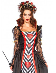 Disfraz Dama de Corazones Deluxe 2
