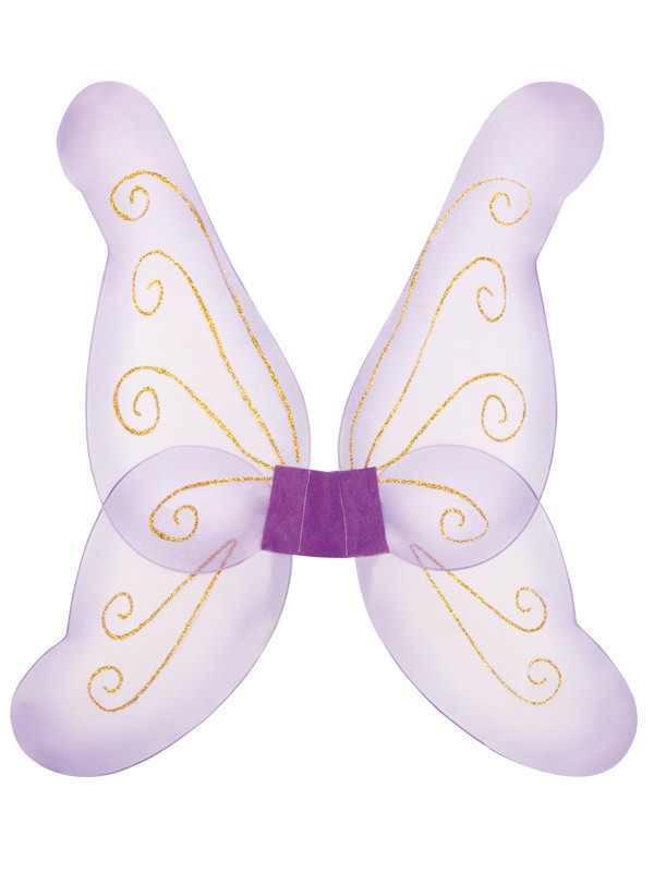 Alas para hada morado