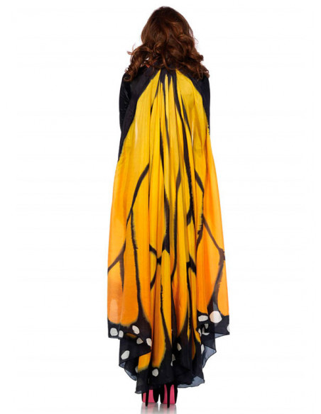 Alas de mariposa gigantes espalda