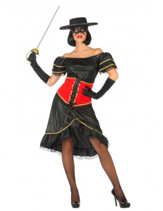 Disfraz bandida para mujer