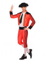 Disfraz torero rojo para hombre