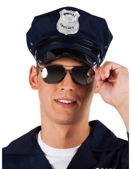 Gafas de policía hombre