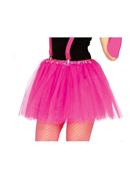 Tutú color neón fucsia