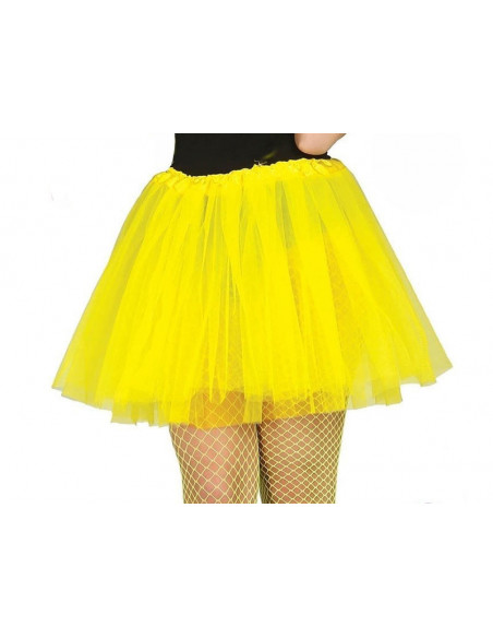 Tutú color neón amarillo