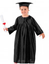 Toga graduación infantil negra
