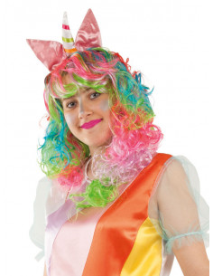 Peluca lady multicolor 2