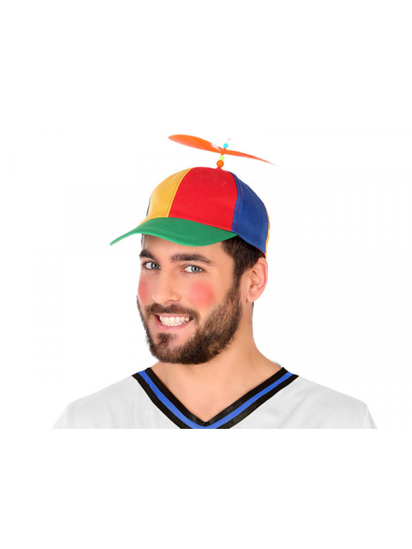 Gorra con hélice