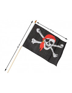 Bandera pirata calavera