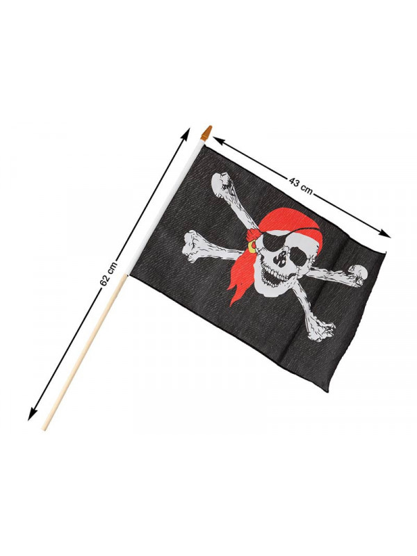 Bandera pirata calavera