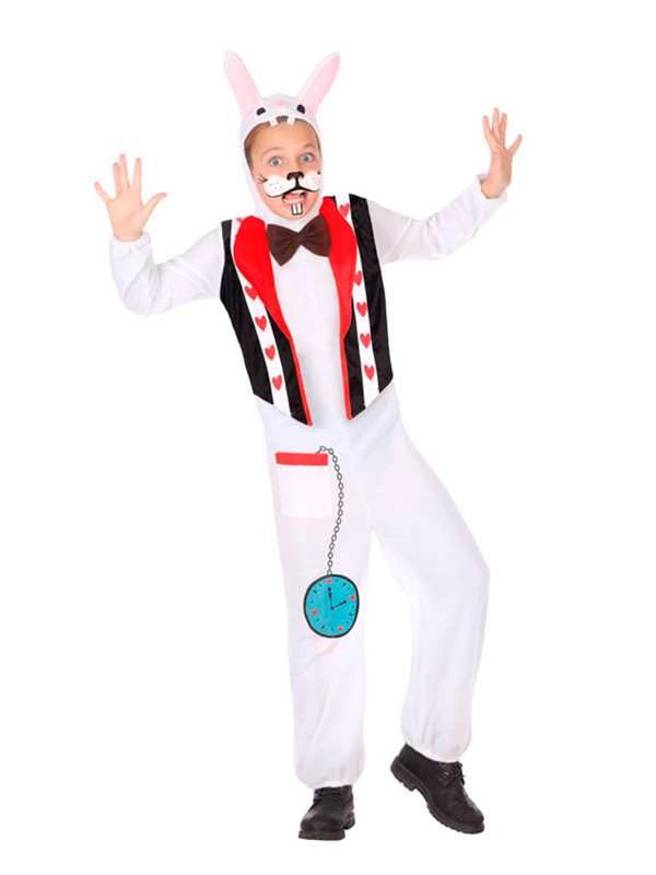 Disfraz de conejo blanco infantil