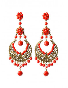 Pendiente flamenca 53861