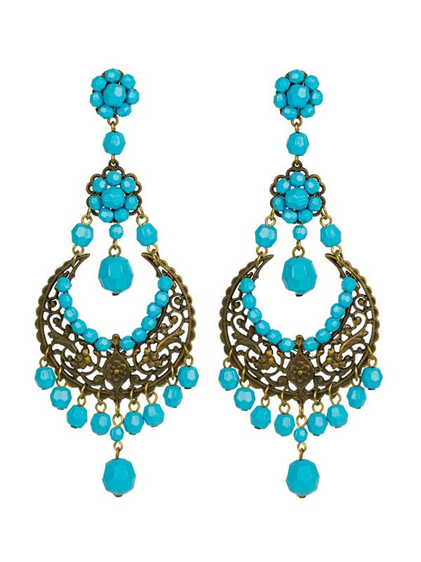 Pendiente flamenca 53861