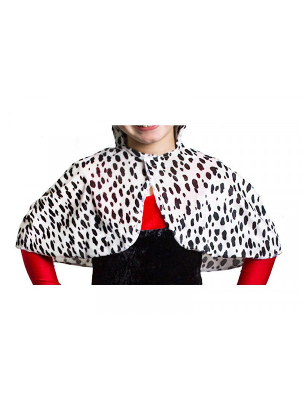 Capelina Cruela de Vil infantil