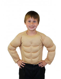 Camiseta músculos infantil