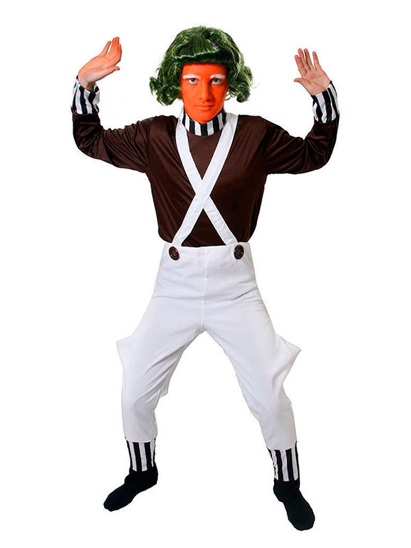 Disfraz Oompa Lumpa para adulto