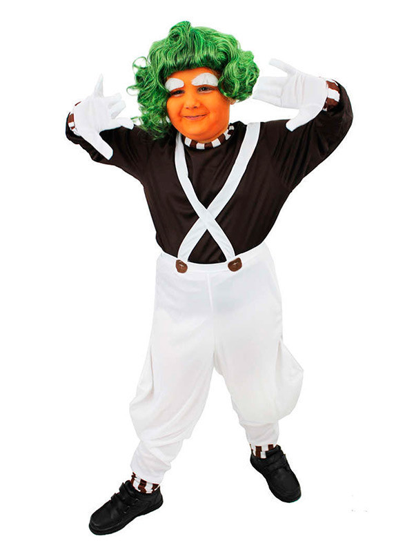 Disfraz Oompa Lumpa infantil