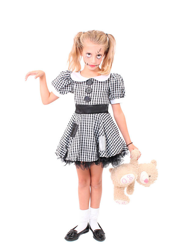 Disfraz muñeca de trapo para niña