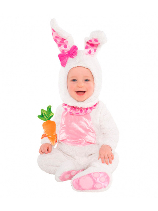 Disfraz conejito blanco para bebé