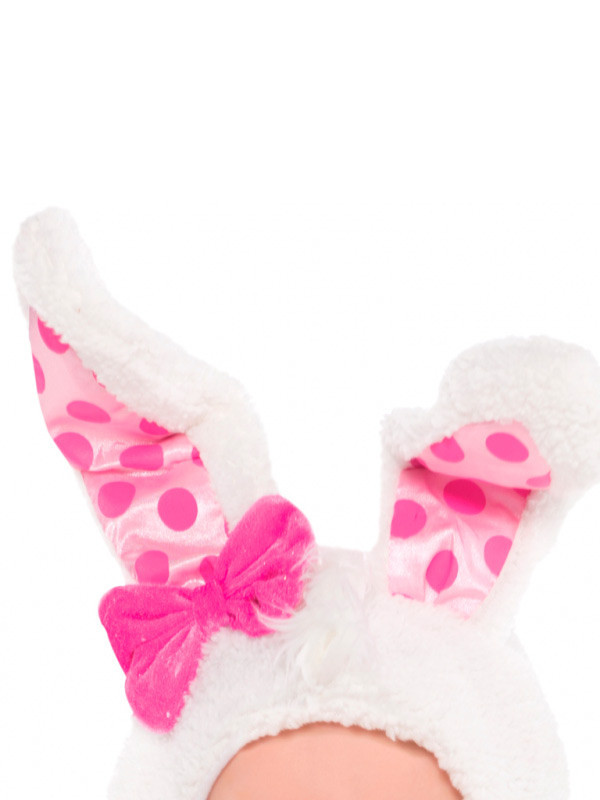 Disfraz conejito blanco para bebé orejitas