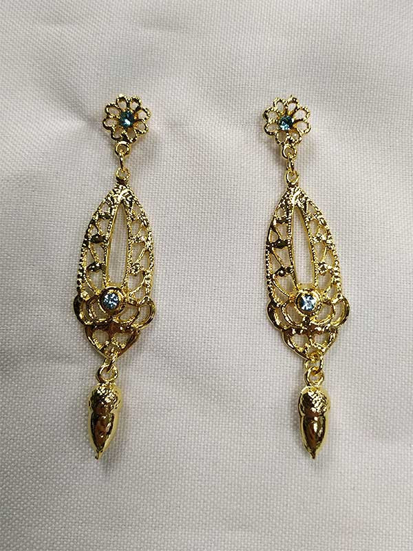 Pendiente regional dorado 15841