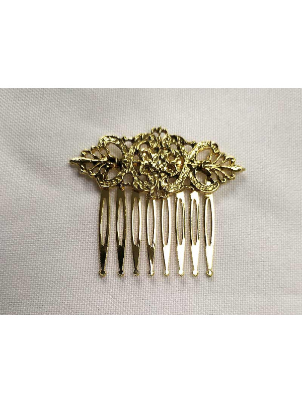 Peineta dorada 14223