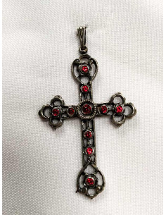 Cruz para traje regional 17337 rojo