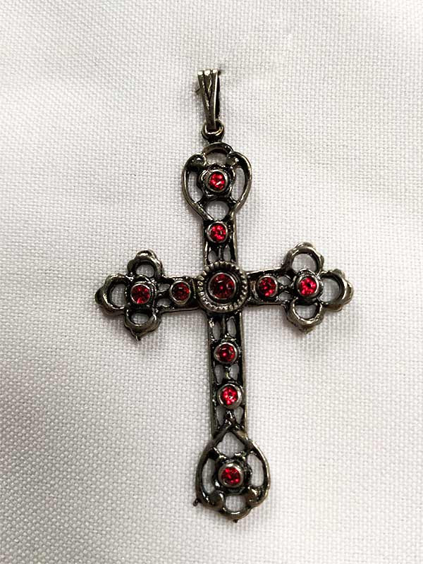 Cruz para traje regional 17337 rojo