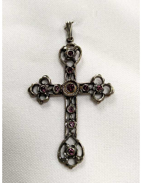 Cruz para traje regional 17337 morado