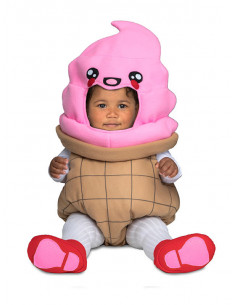 Disfraz Helado para bebé Kawaii